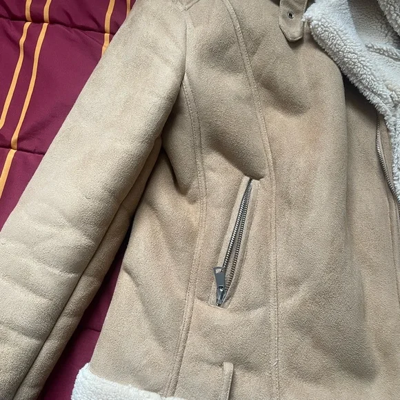 Biker jacket brown - Picture 4 of 4